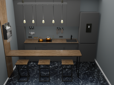 Kitchen Furniture Pack 3D Model