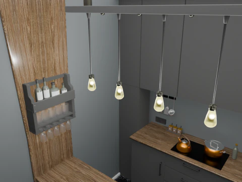 Kitchen Furniture Pack 3D Model