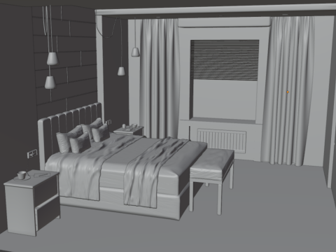Bedroom Furniture Pack 3D 모델