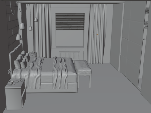 Bedroom Furniture Pack 3D 모델