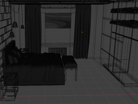 Bedroom Furniture Pack 3D 모델