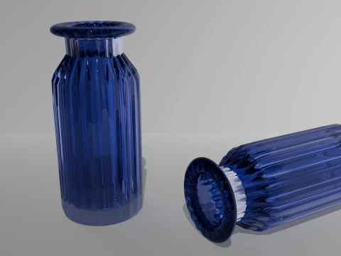 Glass vase 3D Model