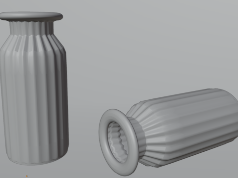 Glass vase 3Dモデル