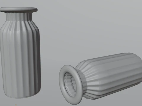 Glass vase 3D Model
