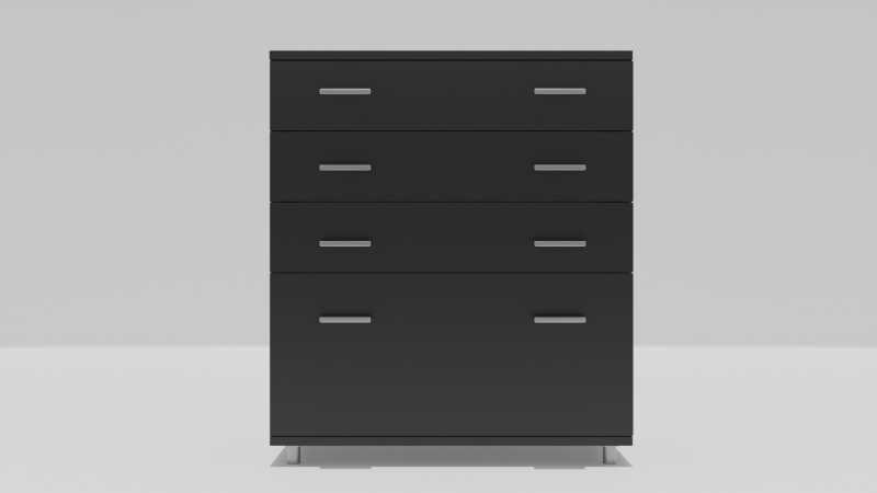 Wooden chest of drawers 02 Modelo 3D .c4d .max .obj .3ds .fbx .stl .blend 