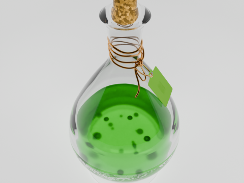 Flask 02 Modèle 3D
