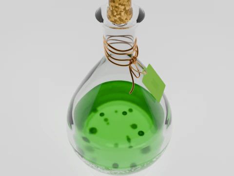 Flask 02 3D Model