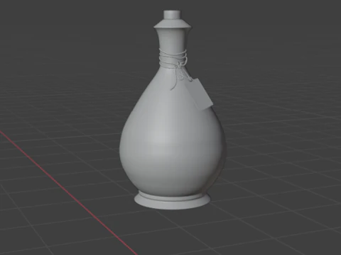 Flask 02 3D Model