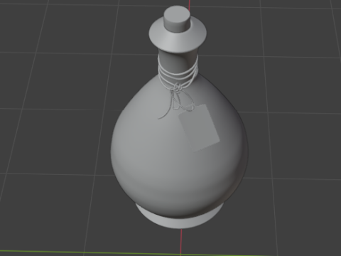 Flask 02 Modèle 3D