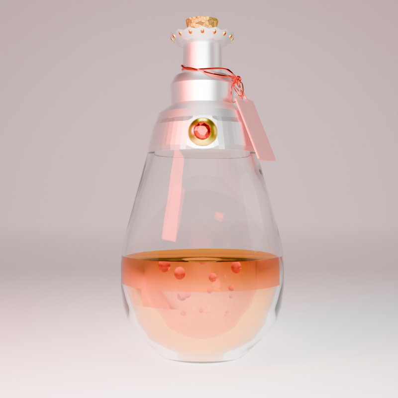 Flask 03 3D Модель .c4d .max .obj .3ds .fbx .stl .blend 