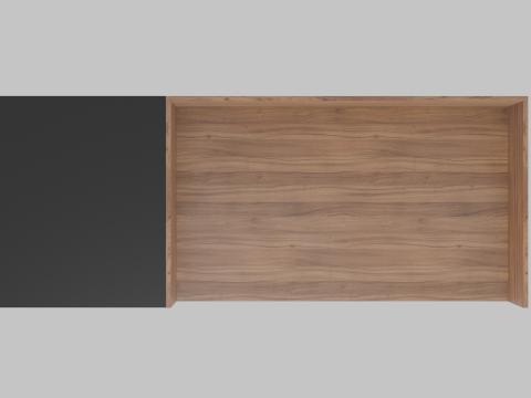 Wooden chest of drawers 03 3D Model