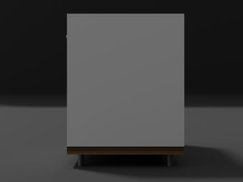 Wooden chest of drawers 06 Modelo 3D