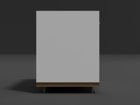 Wooden chest of drawers 06 Modelo 3D