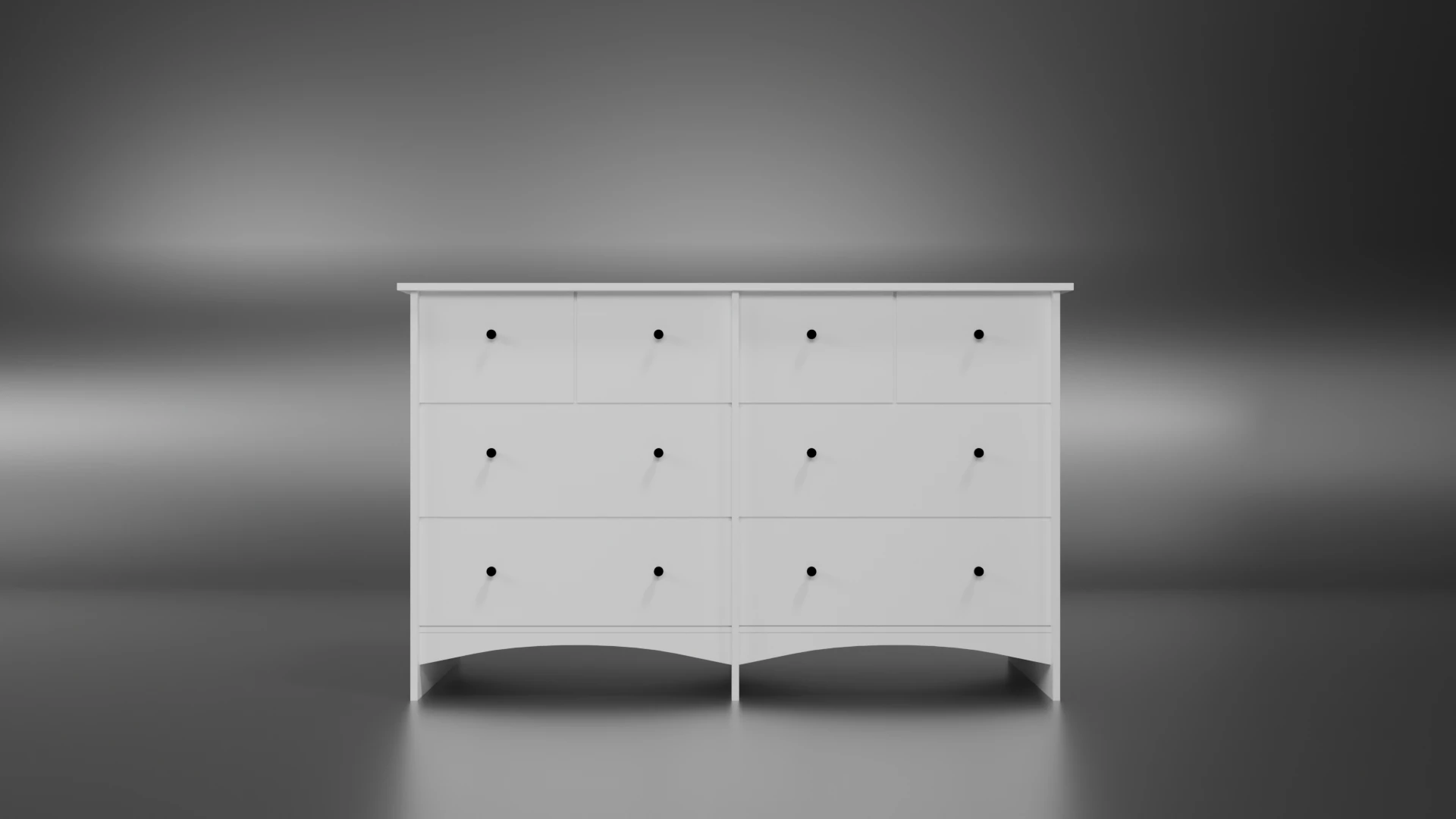 Wooden chest of drawers 08 3D Model .c4d .max .obj .3ds .fbx .stl .blend 