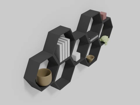 Shelf 02 3D Model