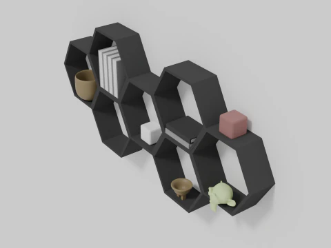 Shelf 02 3D Model