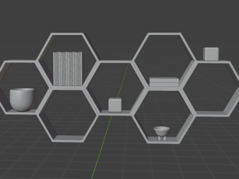 Shelf 02 Modello 3D
