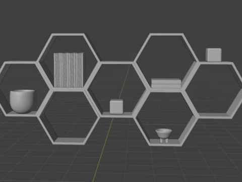 Shelf 02 3D Model