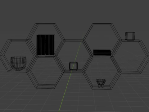 Shelf 02 3D Model