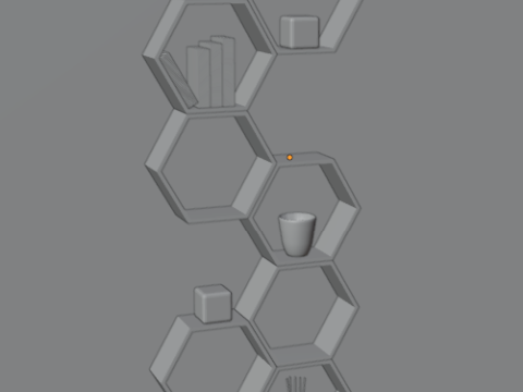 Shelf 03 Modello 3D