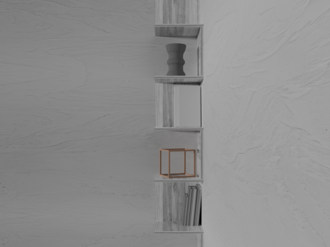 Corner shelf snake 3D Model
