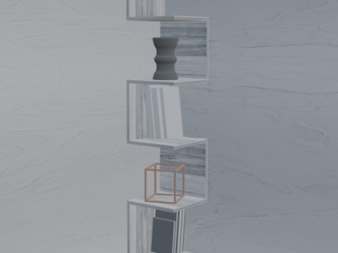 Corner shelf snake 3D Model