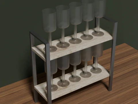 Shelf 07 3D Model