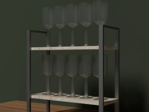 Shelf 07 3D Model