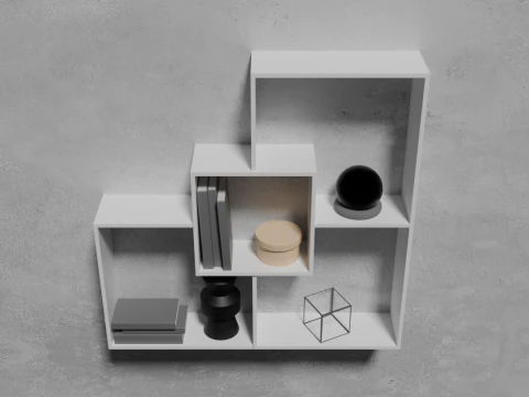 Shelf 08 3D Model