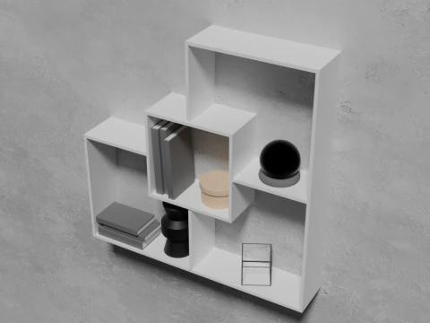 Shelf 08 3D Model