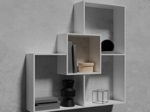Shelf 08 3D Model