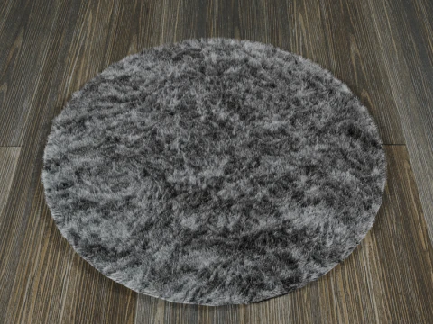 IKEA STOENSE Tappeto grigio Modello 3D