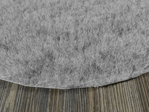 IKEA STOENSE Light gray carpet Modello 3D