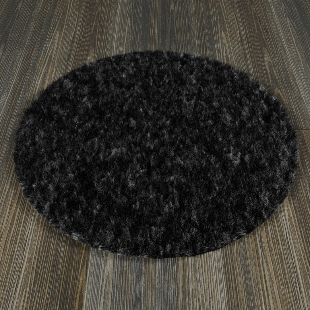 IKEA STOENSE black carpet 3D Model .c4d .max .obj .3ds .fbx .stl .blend