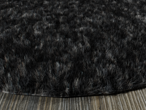 IKEA STOENSE black carpet Modelo 3D