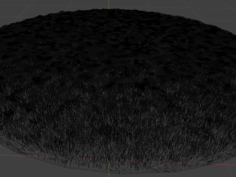 IKEA STOENSE black carpet Modelo 3D