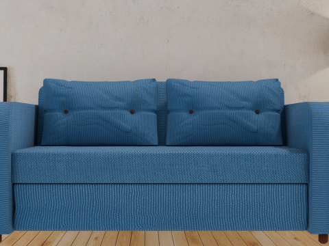 Sofa 01 3D Model