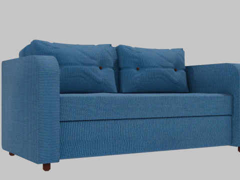 Sofa 01 3D Model