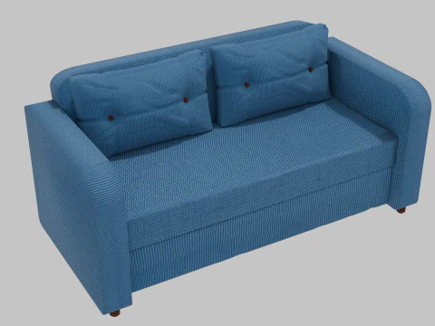 Sofa 01 3D Model