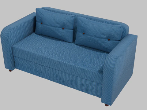 Sofa 01 3D Model
