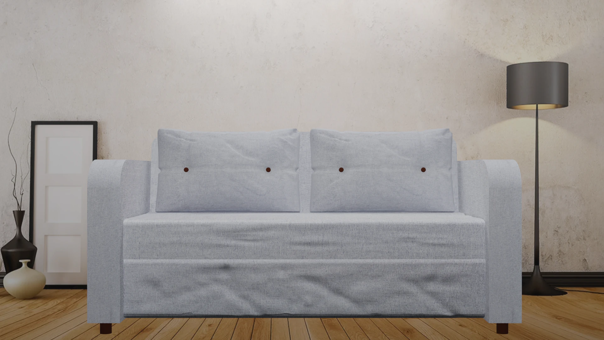 Sofa 02 3D Model .c4d .max .obj .3ds .fbx .stl .blend 