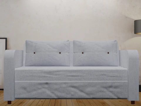 ソファ02 3Dモデル