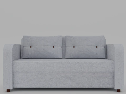 Sofa 02 3D Model