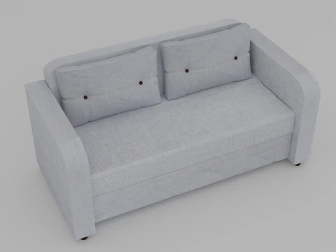 Sofa 02 3D Model