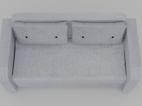 Sofa 02 Modèle 3D