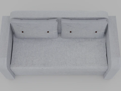 Sofa 02 3D Model
