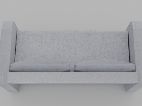 Sofa 02 Modèle 3D