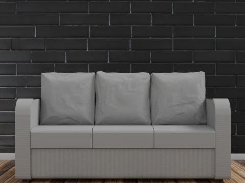 Divano 04 Modello 3D