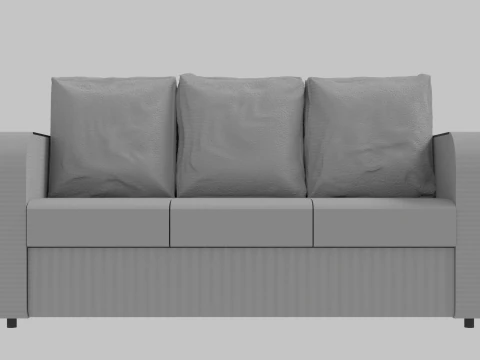 Sof&aacute; 04 Modelo 3D