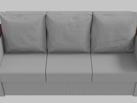 Sof&aacute; 04 Modelo 3D